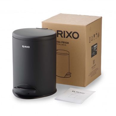 Відро для сміття з педаллю 8 л Rixo Solido PB108B