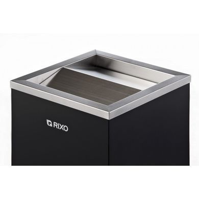 Кошик для сміття з поворотною кришкою 56/24 л Rixo Solido WB056BL