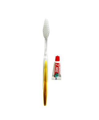 Набір для чищення зубів у паперовій упаковці (тюбік, 3 г)