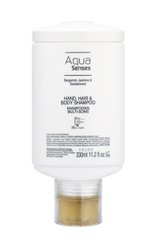 Диспенсер настенный 3в1 "Aqua Senses",Press+Wash (шампунь, гель, мыло) 330 мл
